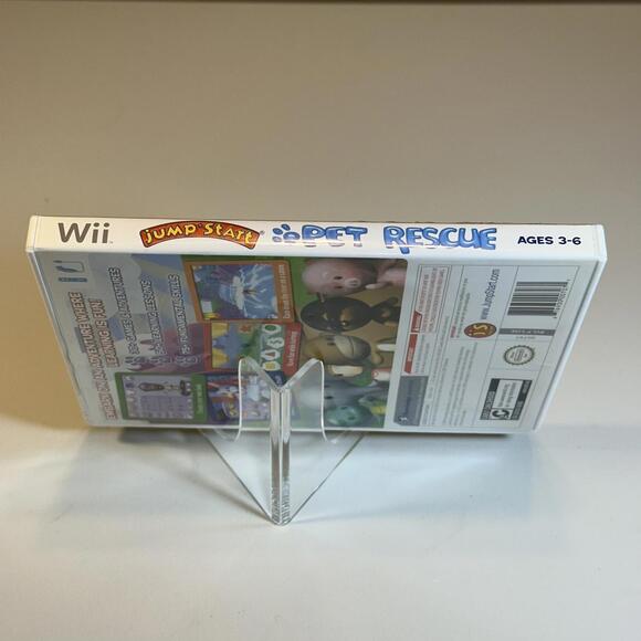 JumpStart Pet Rescue Wii Game - Good Condition Tested - Picture 5 of 5